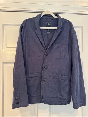 Grayers Indigo Knit Blazer Jacket
